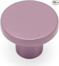 Ravinte 10 Pack Cabinet Knobs Purple Kitchen Cabinet Knobs Round Dresser Drawer Pulls Closet Door Pulls 1-1/5 Inch