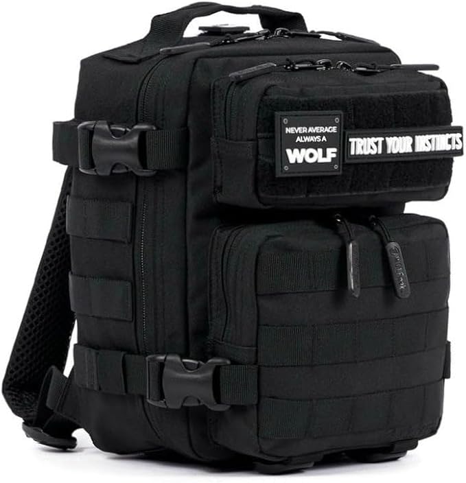 WOLFpak 9L Backpack Mini (Alpha Black)-Mewly Pet