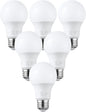 TORCHSTAR A19 LED Light Bulbs 60W Equivalent, UL Listed, 5000K Daylight, Dimmable, 9W, 800lm, Flicker Free, E26 Standard Base LED Bulb for Ceiling Fan, Lamp, 15,000hrs, Pack of 6