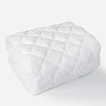 California King Air Mattress Cover, Thick Quilted Mattress Topper, Soft Breathable and Noiseless Down Alternative Fiber Pillow Top Mattress Pad with Deep Pocket Fits Up to 23 Inch Mattress(72"X82")