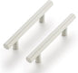 Ravinte 1 Pack | 5 Inch Cabinet Pulls White Stainless Steel Kitchen Drawer Pulls Cabinet Handles 5 InchLength, 3 Inch Hole Center