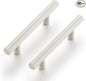 Ravinte 60 Pack | 5 Inch Cabinet Pulls White Stainless Steel Kitchen Drawer Pulls Cabinet Handles 5 InchLength, 3 Inch Hole Center