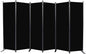 Room Divider 6FT Portable Room Dividers and Folding Privacy Screens, 132'' W Fabric Divider for Room Separation, 6 Panel Partition Room Dividers Freestanding Wall Divider Screen for Dorm Studio Office