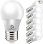 Energetic A15 Refrigerator Bulbs 40 Watts Equivalent (5.5W), LED Appliance Dimmable Light Bulbs, Daylight 5000K, E26 Base, UL Listed, 6 Packs