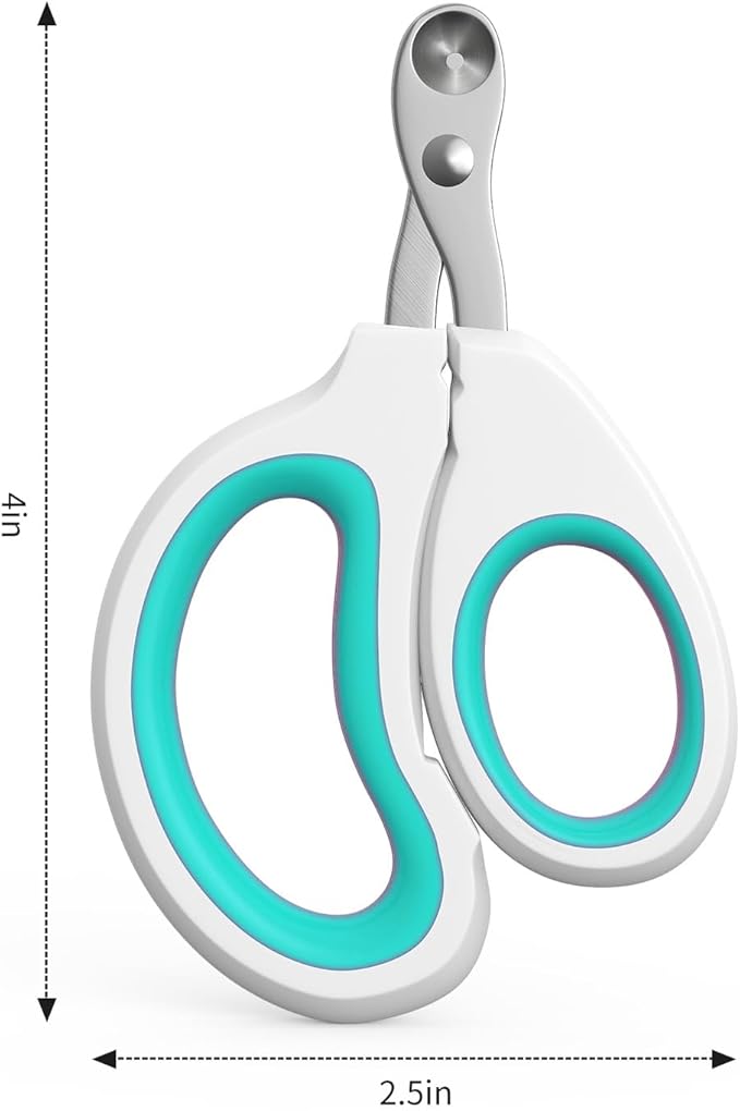 Cat Specific Nail Clipper, Avoiding Excessive Cutting, Suitable for Beginners. It Can Also be Used for Small Animals Such as Birds, Hamsters, Rabbits, Hedgehogs, Ferrets, Guinea Pigs, Etc.-Mewly Pet