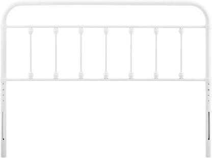 Modway MOD-6152-WHI Sage Twin Metal Headboard, White