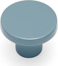 Ravinte 30 Pack Cabinet Knobs Light Blue Kitchen Cabinet Knobs Round Dresser Drawer Pulls Closet Door Pulls 1-1/5 Inch