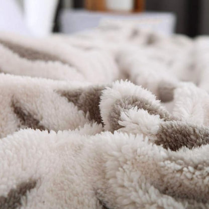 LOMAO Sherpa Fleece Blanket Fuzzy Soft Throw Blanket Dual Sided Blanket for Couch Sofa Bed (Grey, 40"x50")