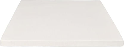 Pure Green Natural Latex Mattress Topper w/Luxury Cover - Firm - 2 Inch - Cal King Size (GOTS Certified Organic)