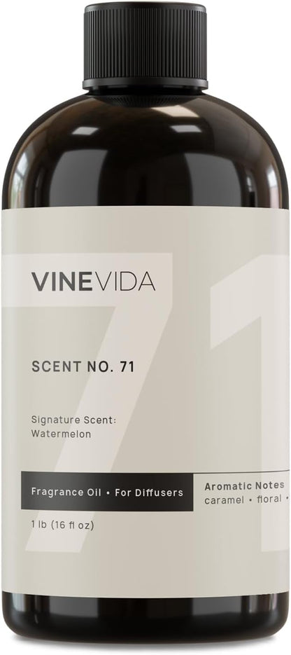VINEVIDA [16 Fl Oz] Watermelon Fragrance Oil for Cold Air Diffusers, Essential Oils for Diffuser Oil Refill & Air Freshener Room Spray