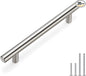 homdiy 20 Pack Brushed Nickel Cabinet Pulls Cabinet Hardware Cabinet Handles Stainless Steel Drawer Pulls 201SN Kitchen Cabinet Handles Cupboard Handles 4-1/2in Hole Centers