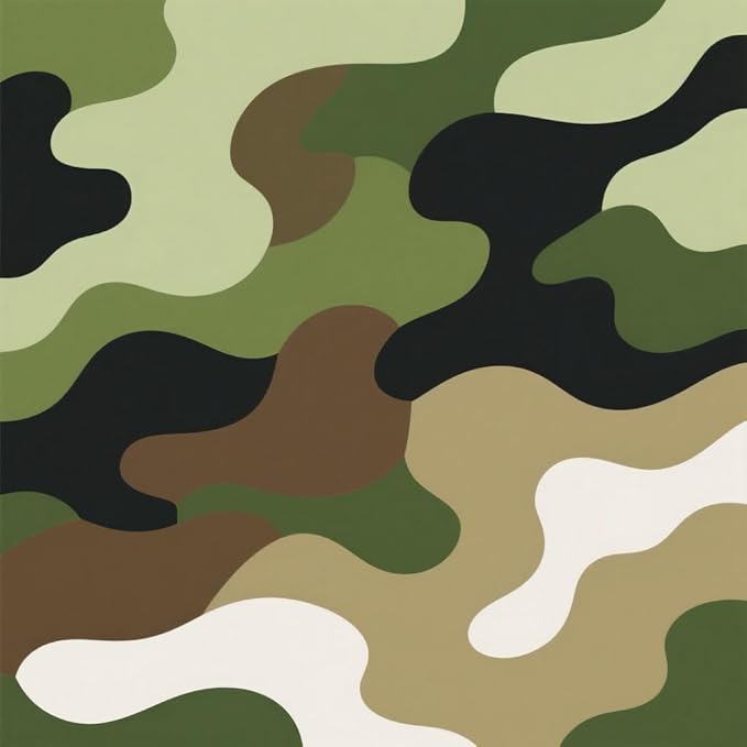 Funfox Dog Harness No Pull, Adjustable Pet Vest Harness, Super Soft Material with Vertical Handle Easy Control, Reflective Night Walking, 2 Leash Clips for XLarge Dogs, Camo Green, XL-Mewly Pet