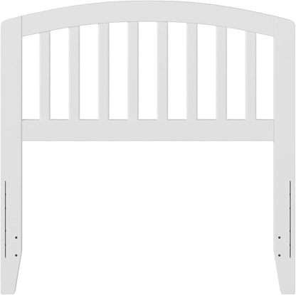 AFI Richmond Twin Size Headboard with Attachable Charger in White