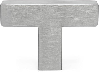 Ravinte 14 Pack 2 inch Length Square Cabinet Pulls Brushed Nickel Stainless Steel Kitchen Drawer Pulls Cabinet Handles Cupboard Handles
