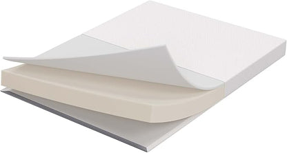 Modway Mila 6” Twin XL Mattress - Firm 6 Inch Twin XL Mattress - 10-Year Warranty White