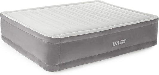 Intex Comfort Plush Elevated Dura-Beam Airbed with Built-in Electric Pump
