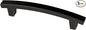 Franklin Brass (5-Pack) – Matte Black Cabinet Handles, 4 Inch Hole Center, Pulls for Drawers, Kitchen Cabinet Door, Dressers | Pierce