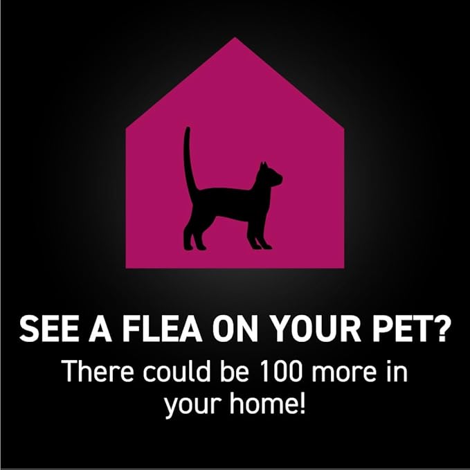 Flea and Tick Prevention for Cats, Repellent, and Control, Fast Acting Waterproof Topical Drops for Cats Over 3.5 lbs, 6 Month Dose-Mewly Pet