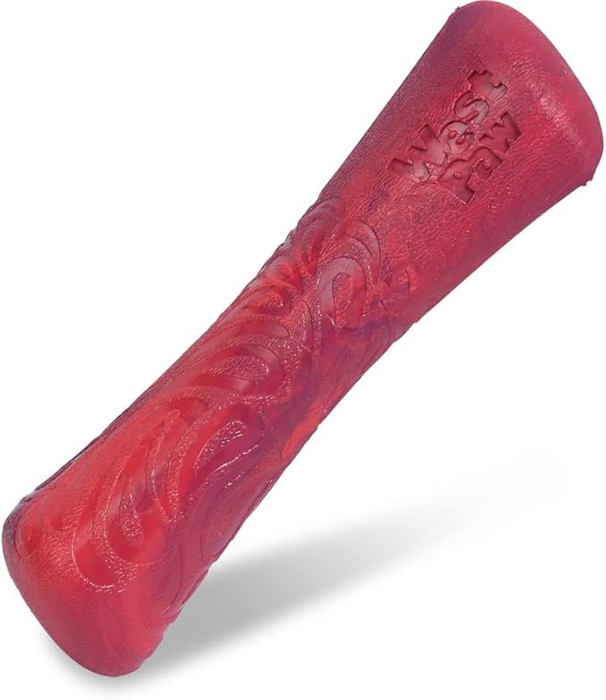 WEST PAW Seaflex Drifty Dog Toy – Machine Washable Dog Toys for Moderate Chewers – Eco-Friendly Zogoflex Toys for Dogs – Perfect for Gnawing, Fetch, Catch, Pet Training – 5.75" Small, Hibiscus-Mewly Pet