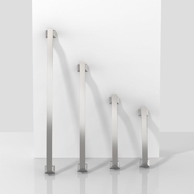 10 Pack Brushed Satin Nickel Cabinet Pulls 6.3 Inch(160mm) Kitchen Cabinet Handles Solid Zinc Alloy Cabinet Hardware Drawer Pulls