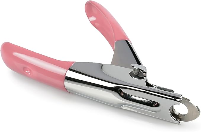 Dog Cat Pets Nail Clippers, Professional Pets Claw Trimmer with Free Nail File, Sharp Stainless Steel Blade, Sturdy Non Slip Handles - for Safe, Professional at Home Grooming-Mewly Pet