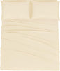 Mejoroom Full Size Sheet Set - Soft Microfiber Bed Sheets - Deep Pocket Fitted Sheet, Breathable, Soft, Wrinkle & Fade Resistant - 4 Piece (Full, Taupe)