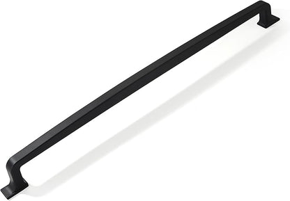 khtumeware | Appliance Handle Pull | Matte Black | 12 in (305 mm) Center-to-Center Drawer Pull | 1 Pack| Kitchen and Bathroom Cabinet Hardware | Furniture Hardware