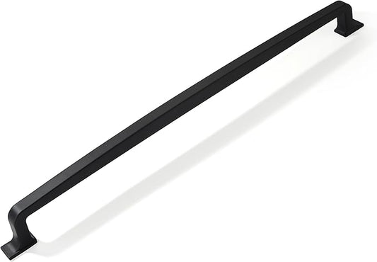 khtumeware | Appliance Handle Pull | Matte Black | 12 in (305 mm) Center-to-Center Drawer Pull | 1 Pack| Kitchen and Bathroom Cabinet Hardware | Furniture Hardware
