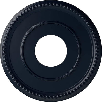 Ekena Millwork CM12BRMDF 12-1/2" x 3-7/8" x 3/4" Bradford Ceiling Medallion, Midnight Dream