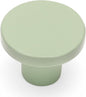 Ravinte 10 Pack Cabinet Knobs Light Green Kitchen Cabinet Knobs Round Dresser Drawer Pulls Closet Door Pulls 1-1/5 Inch