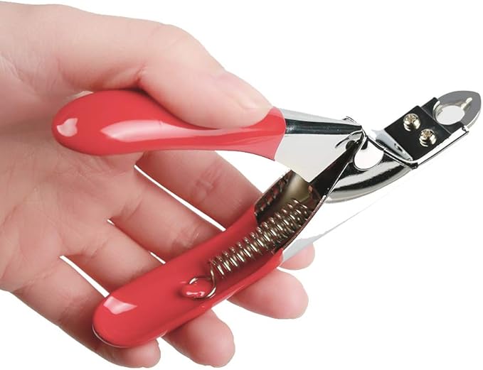 Dog Cat Pets Nail Clippers, Professional Pets Claw Trimmer with Free Nail File, Sharp Stainless Steel Blade, Sturdy Non Slip Handles - for Safe, Professional at Home Grooming-Mewly Pet