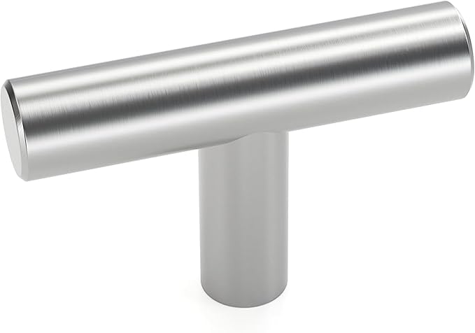 LONTAN 30 Pack Brushed Nickel Cabinet Knobs Dresser Drawer Knobs LS201BSS Kitchen Cabinet Hardware Knobs for Dresser Drawers Cabinet Hardware 2inch