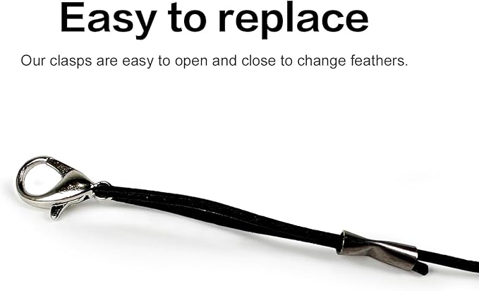 TTcat Cat Feather Wand Toys,Retractable Wand Toy with 4 Feather Refills, Interactive Cat Toy Kitten Toy for Indoor Cats to Play Chase Exercis-Mewly Pet