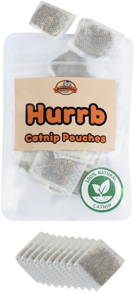 Interactive Catnip Bird Toy Set (10-Pack Replacement Catnip Pouches)-Mewly Pet