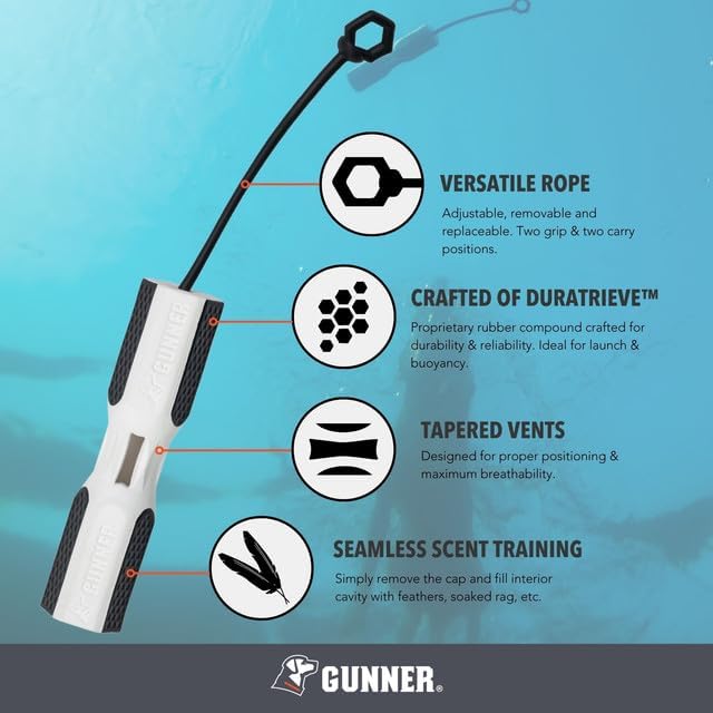 Dog Training Bumper - Retriever Training Dummy, Retrieving Dummies for Pets, Bumpers for Water Retrieving with Adjustable Rope, (Flasher)-Mewly Pet