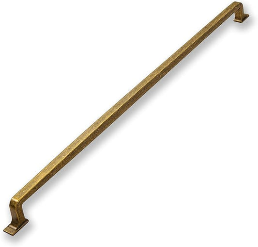 khtumeware | Appliance Handle Pull | Vintage Antique Brass | 18 in (457 mm) Center-to-Center Drawer Pull | 1 Pack| Kitchen and Bathroom Cabinet Hardware | Furniture Hardware