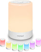 Baby Night Light, Nursery Night Lamp for Breastfeeding, Portable Nightlight for Kids Toddlers Bedroom, Warm & Soft Bedside Lamp, Touch Control, Rechargeable, Lasting Up to 100Hours