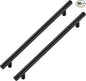 JOY DECOR 60 Pack Cabinet Handles, Black Cabinet Pulls, 8-3/4 in Hole Center Kitchen Hardware, Stainless Steel T Bar Handles for Dresser Drawers