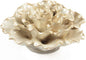 CHIVE ‘Coral’ Decorative Ceramic Flower — Beautiful & Unique Tablescape Piece — Large Opalescent Pearl White Flower