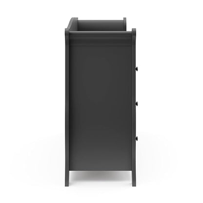 Storkcraft Avalon 6 Drawer Double Dresser (Gray) – Nursery Dresser for Kids Bedroom, Chest of Drawers