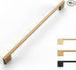 10 Pack Champagne Bronze Cabinet Pulls - 10 Inch Handles for Cabinets, Dressers, and Doors - Kitchen and Other Cabinet Hardware
