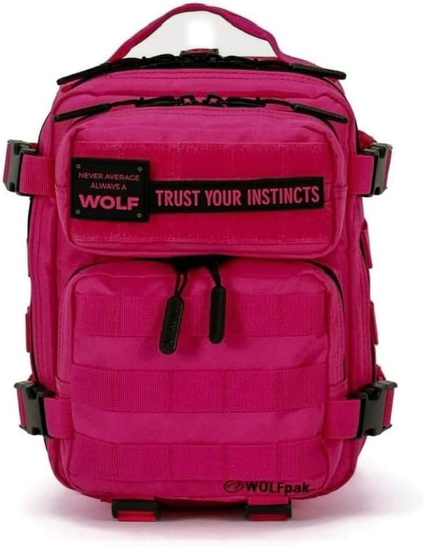 WOLFpak 9L Backpack Mini – Voodoo Pink-Mewly Pet