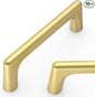 Amerdeco 10 Pack Brushed Gold Cabinet Pulls 3 Inch(76MM) Hole Centers Kitchen Cabinet Handles Hardware Kitchen Handles for Cabinets Cupboard Handles Drawer Pulls ZH0041