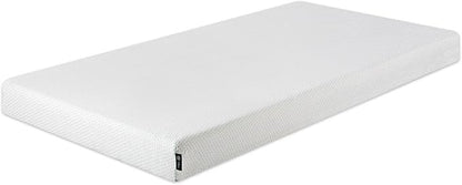 ZINUS 5 Inch Memory Foam Mattress, Twin, Fiberglass-Free, Medium Firmness, Day, Trundle & Bunk Bed Compatible, Certified Safe Foams & Fabric, Mattress in A Box, White