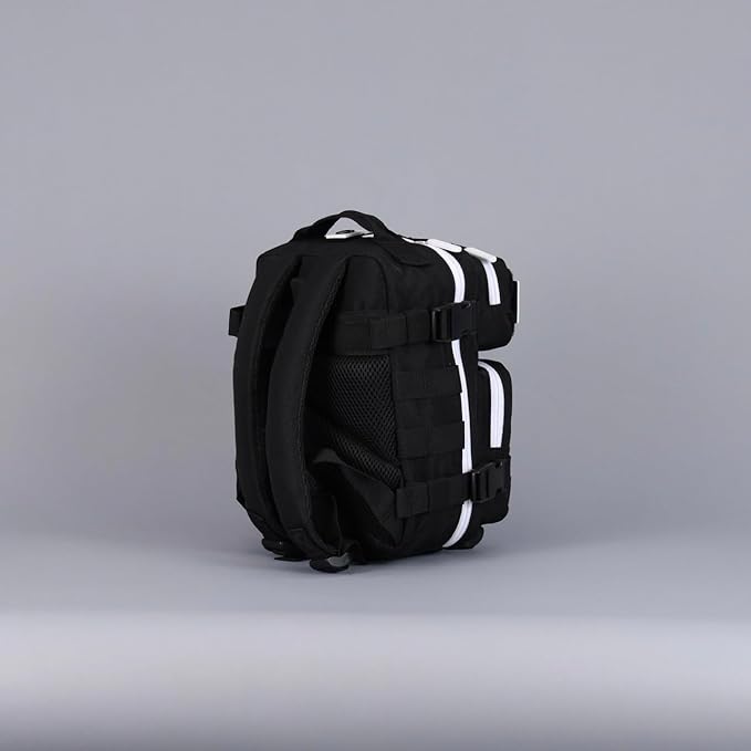 WOLFpak 9L Backpack Mini (Alpha Black White Accents)-Mewly Pet