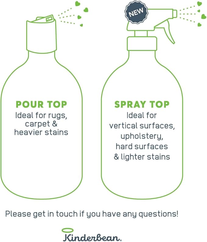 Dog & Cat Urine Stain and Odor Eliminator for Carpet, Upholstery, Hard Floors - Single 24 oz., Grapefruit Tea Tree Scent, Enzyme Bio-Active Formula with Squeeze and Spray Top-Mewly Pet