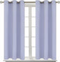 BGment Room Darkening Curtains 45 Inches Long - Grommet Thermal Insulated Drapes Window Treatment Curtains for Bedroom, 2 Panels, 38 x 45 Inch, Lavander