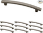Franklin Brass Pierce (10-Pack) Cabinet Handles 5-1/16' Hole Center Heirloom Silver Kitchen Drawer Pulls Dresser, Furniture Hardware P29616K-904-B