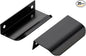 Ravinte Hardware 20 Pack Black Cabinet Handles, 3.15 Inch (80mm) Finger Edge Pulls, 2-1/2 Inch Hole Center, Finger Pulls for Cabinets