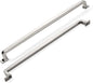 khtumeware | Appliance Handle Pull | Polished Nickel | 18 in (457 mm) Center-to-Center Drawer Pull | 1 Pack| Kitchen and Bathroom Cabinet Hardware | Furniture Hardware